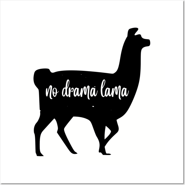 No drama lama Wall Art by KwaaiKraai